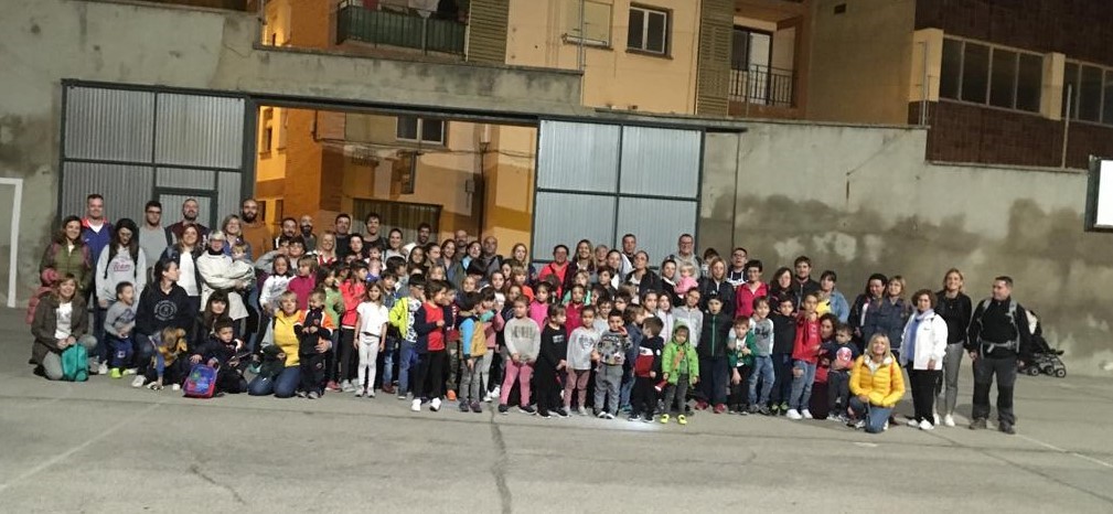 Convivencia nocturna de la Comunidad Educativa, “Subida al castillo”
